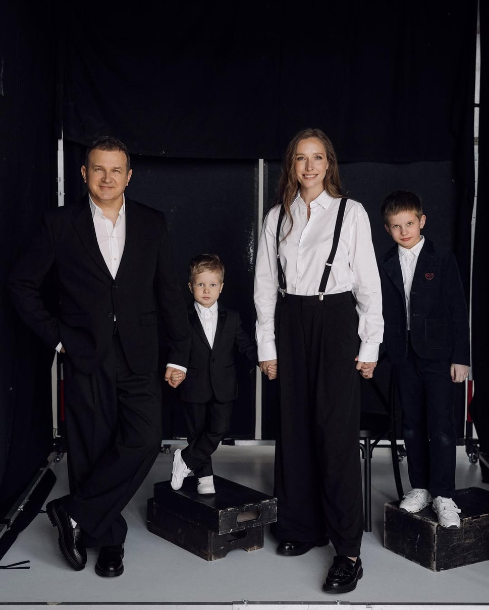 Катерина Осадча і її сини від Горбунова