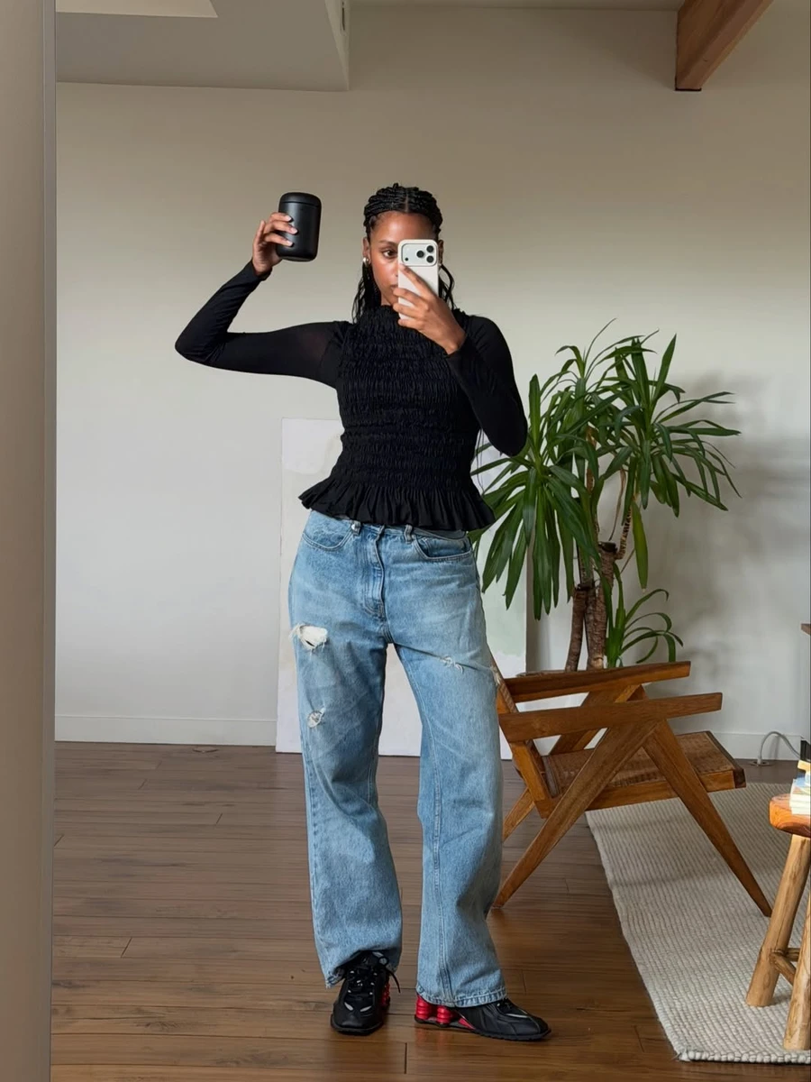 Образ із джинсами