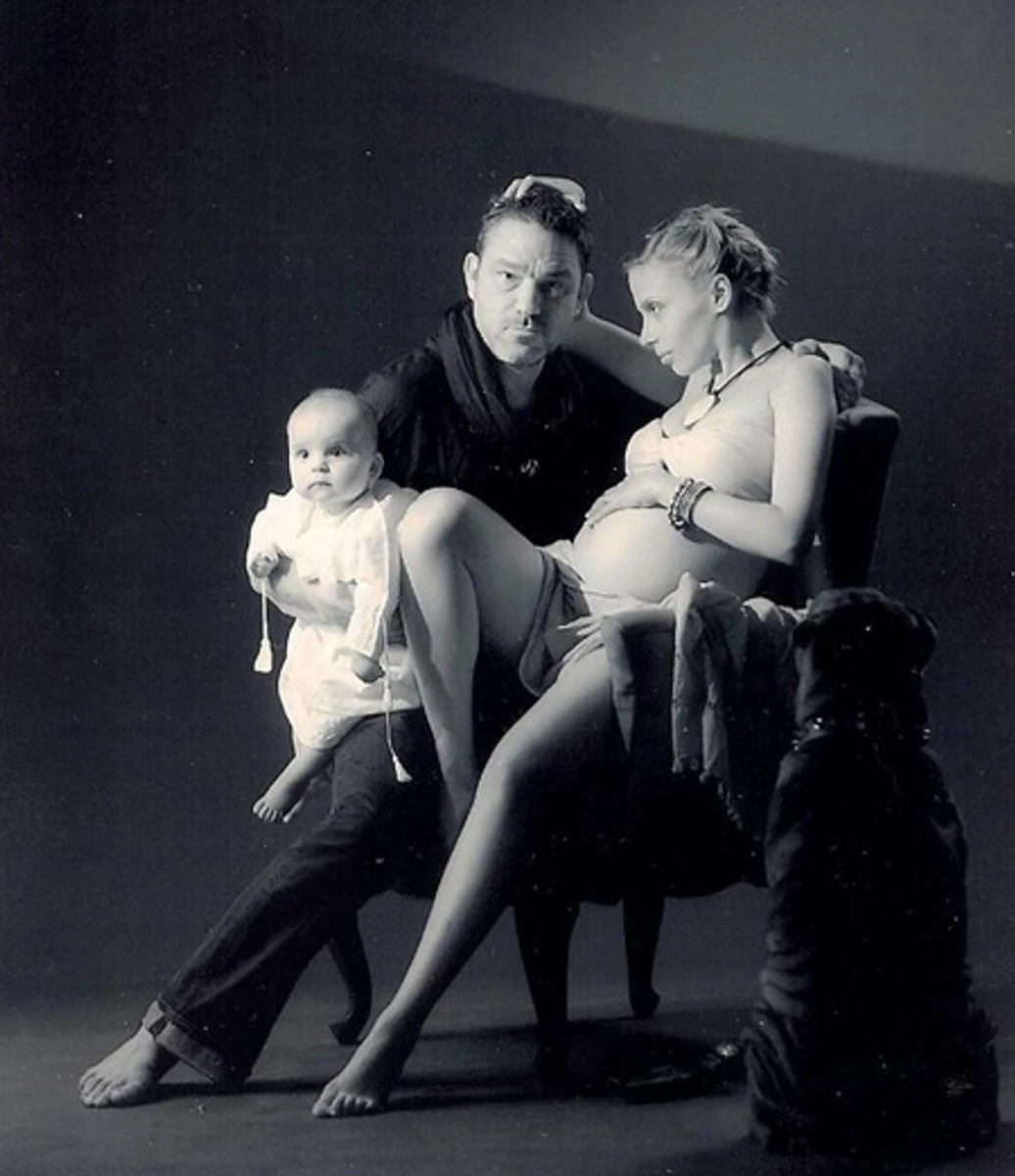 Ірена Карпа із родиною