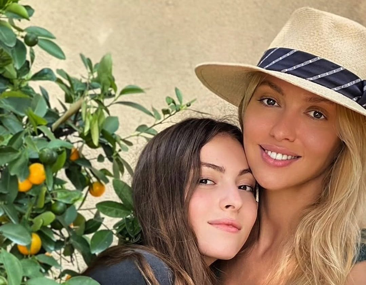 Оля Полякова і її дочка Маша Полякова