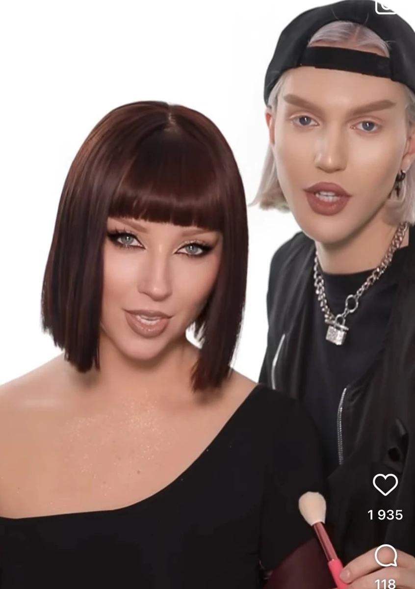 Тоня Матвієнко шатенка