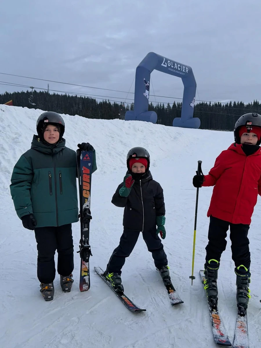 Діти Григорія Решетніка у Буковелі