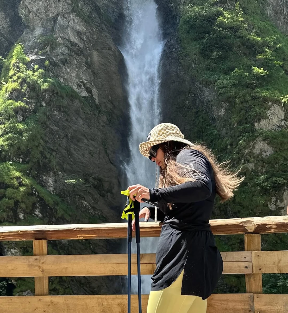 Заріцька на хайкінгу