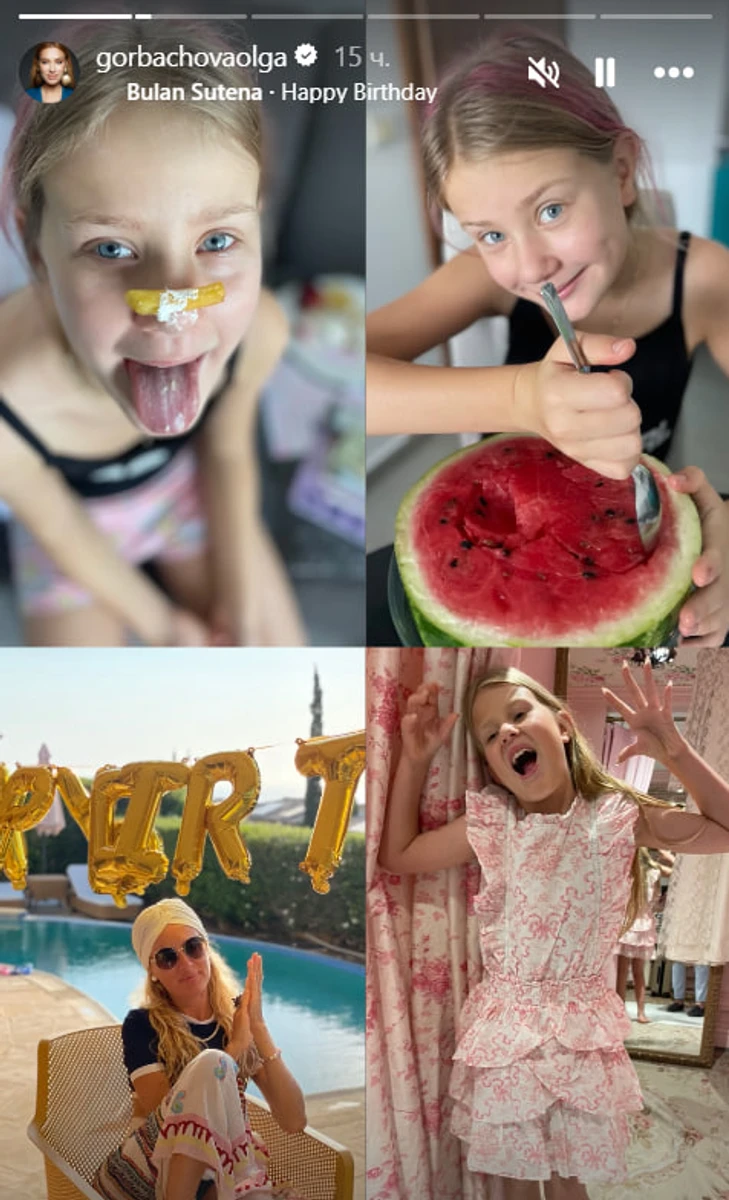 Молодша донька Ольги Горбачової та Юрія Нікітіна