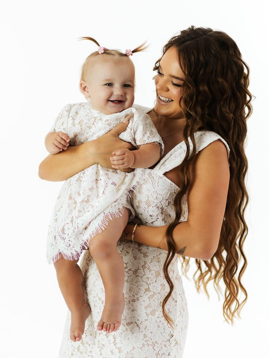 Юлія Вербинець і її донька