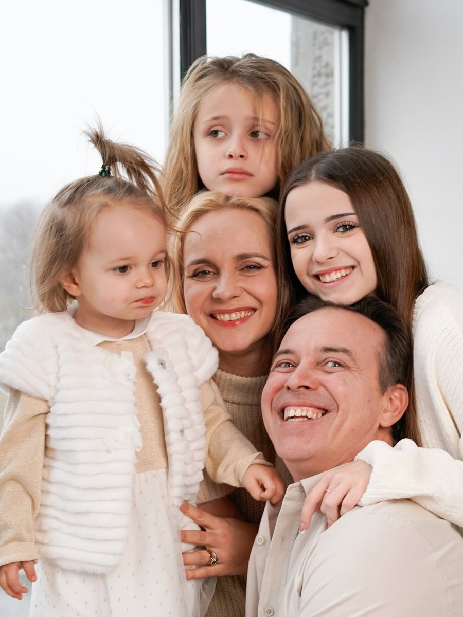 Лілія Ребрик та її родина