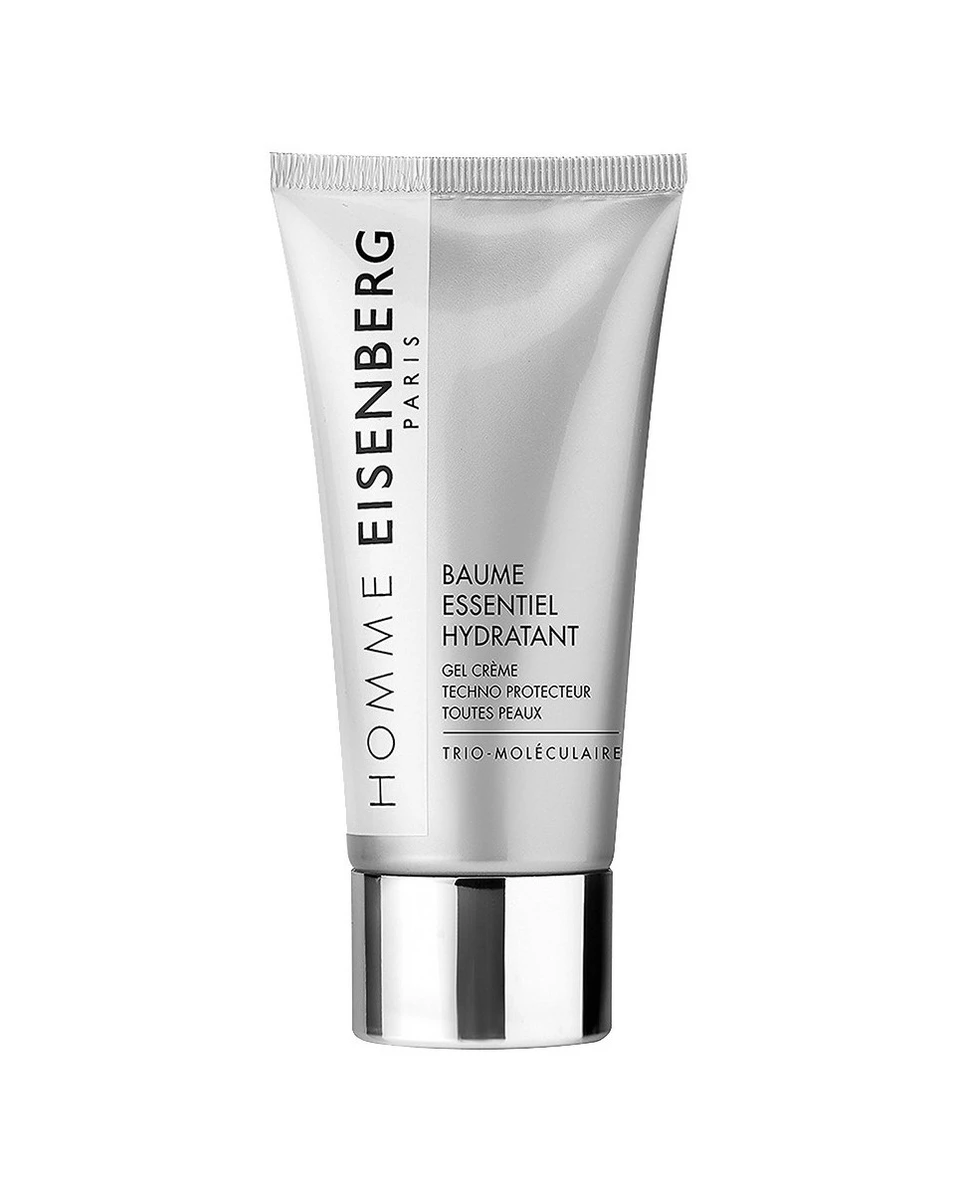 Бальзам для обличчя Eisenberg Paris Homme має легку гелеву текстуру, яка дарує відчуття свіжості та комфорту впродовж усього дня, а гіалуронова кислота й високоефективні біотехнологічні компоненти забезпечують інтенсивне зволоження шкіри.