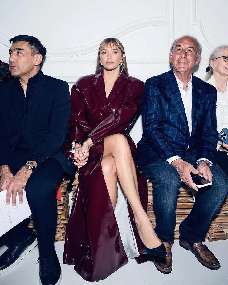 Брежнєва на Тижні моди у Парижі