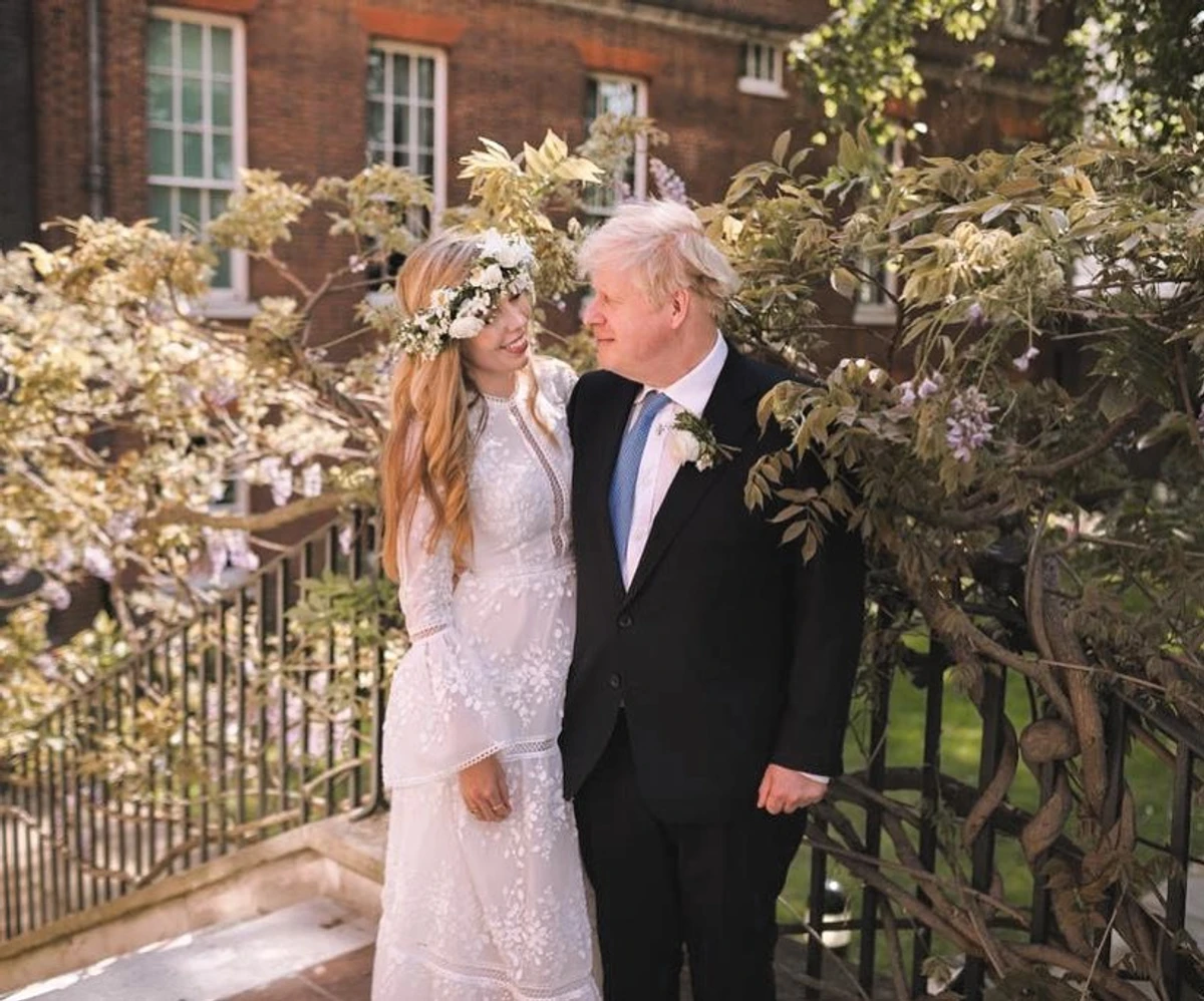 Борис Джонсон і його дружина Керрі Сімондс