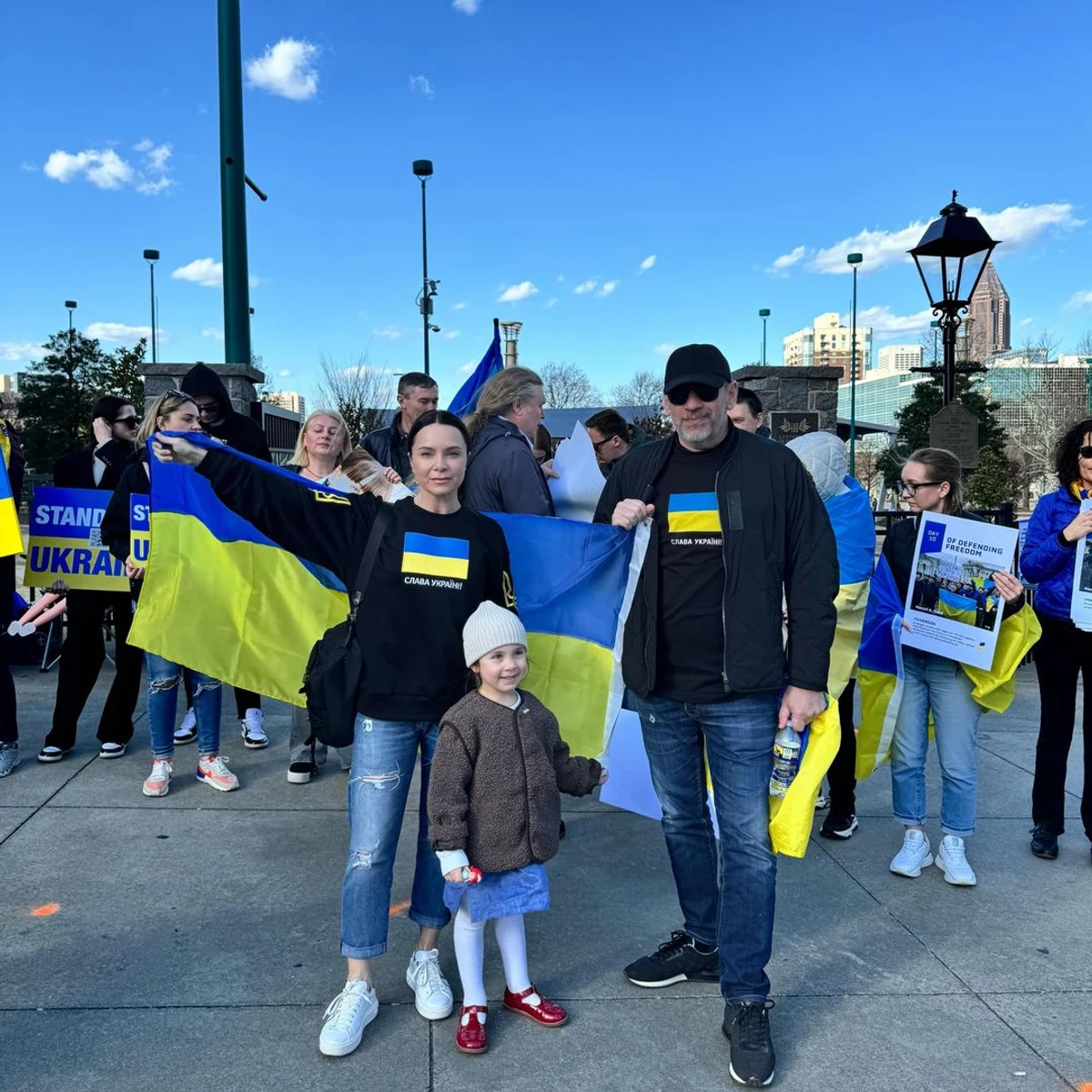 Лілія Подкопаєва підтримує Україну