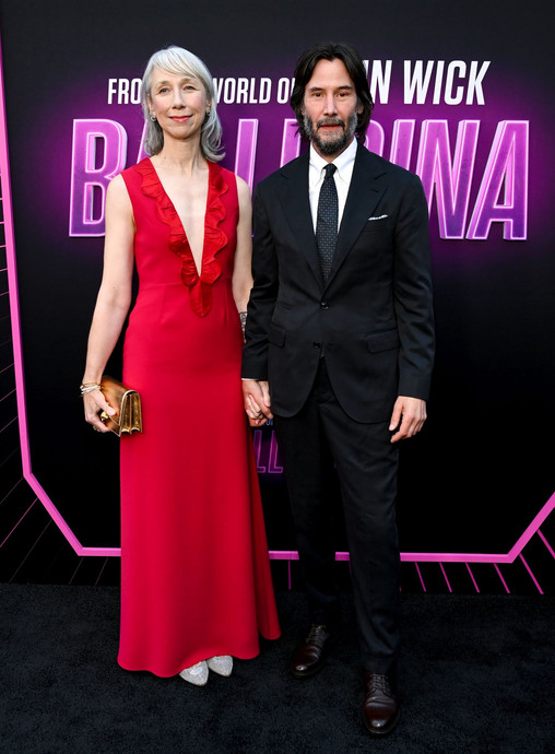 Кіану Рівз із коханою Александрою Грант