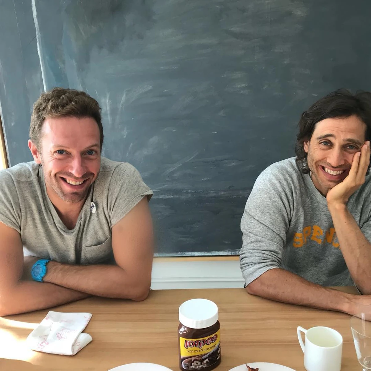 Колишній чоловік Гвінет Пелтроу Кріс Мартін і Бред Фолчак