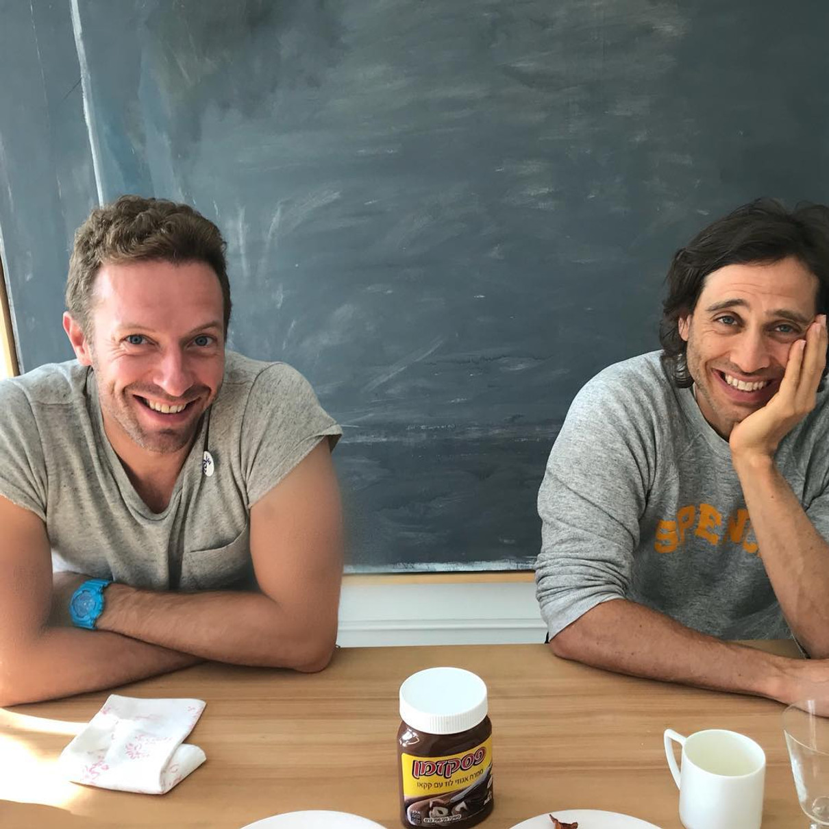 Колишній чоловік Гвінет Пелтроу Кріс Мартін і Бред Фолчак