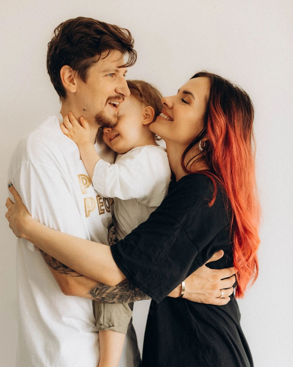 У серпні 2021-го Анастасія народила сина Давіда від чоловіка Сергія Середи