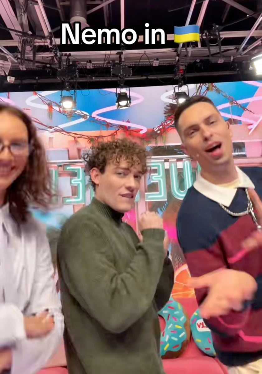 Переможець Євробачення-2024 Nemo у Києві станцював під Варенички
