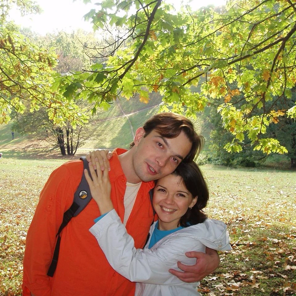 Марічка Падалко з чоловіком