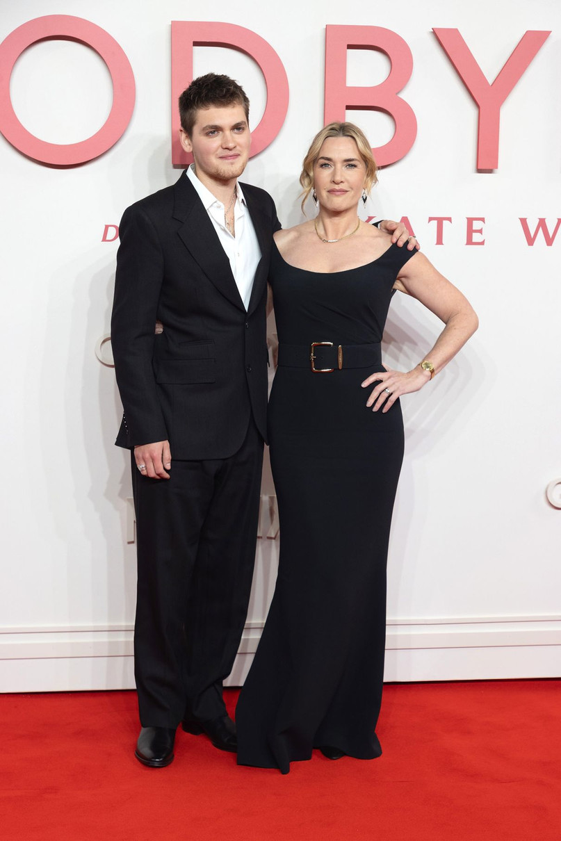 Кейт Вінслет і її син