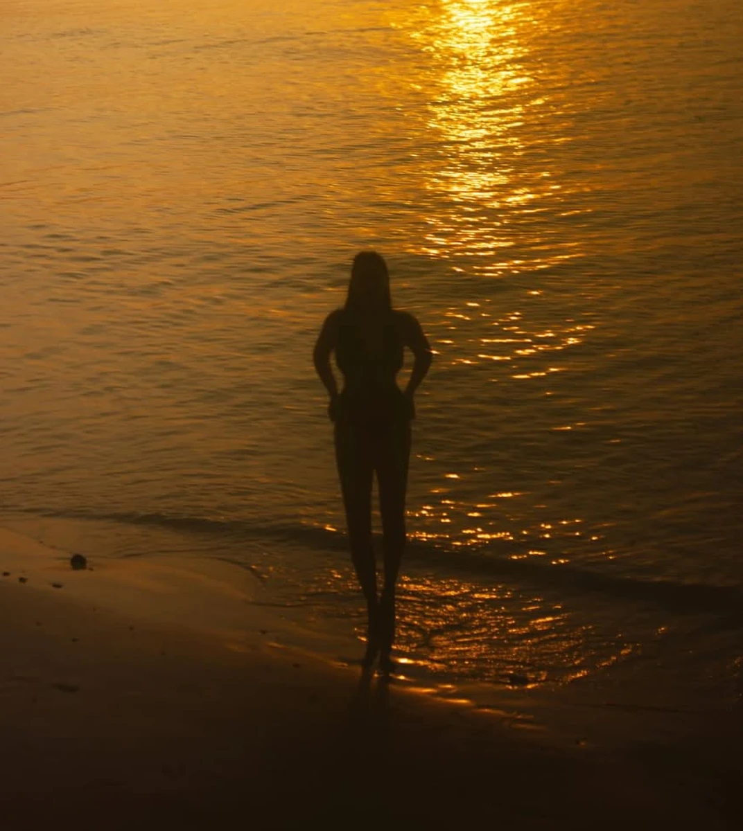 Дружина Усика у купальнику похвалилася тілом у морі