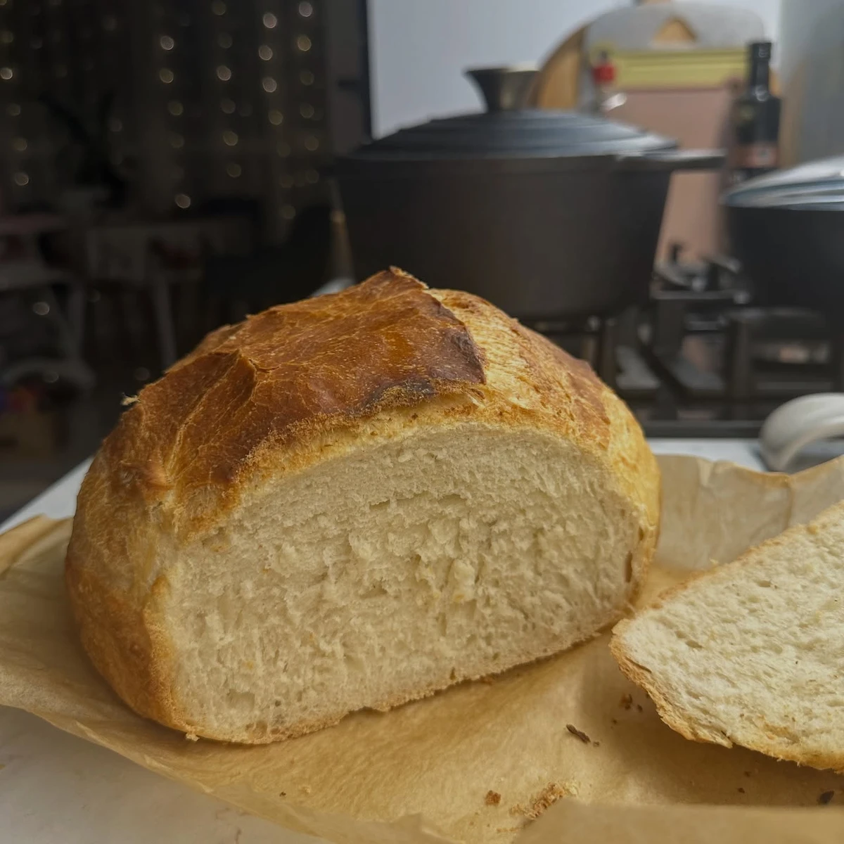 Рецепт білого хлібу