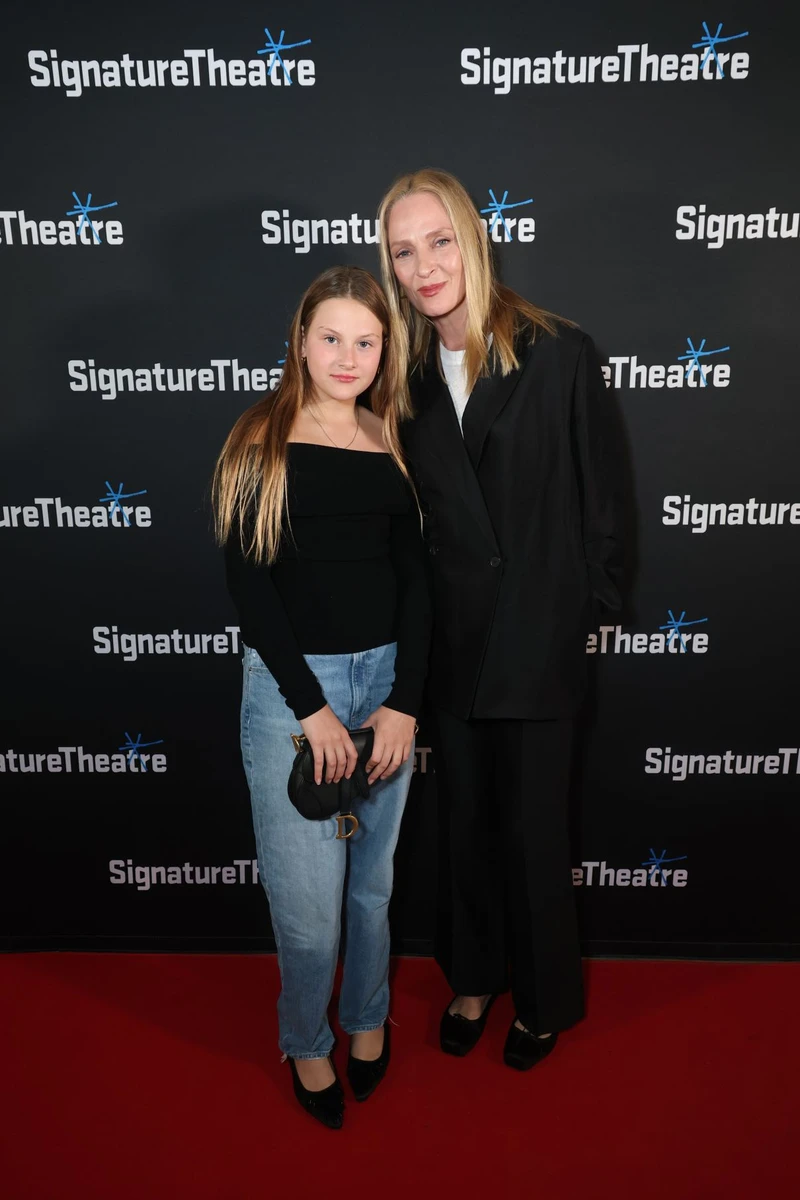 Ума Турман та її молодша донька