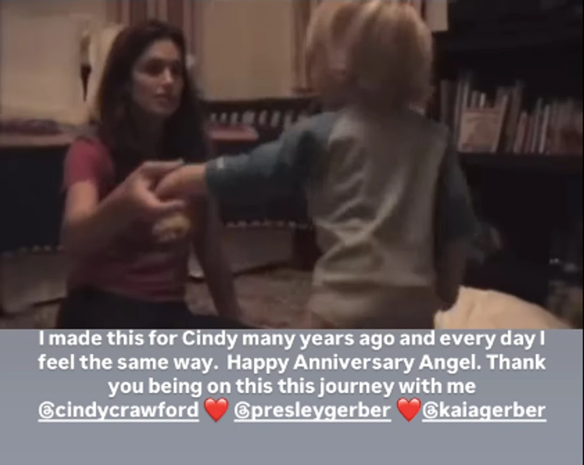 Чоловік Сінді Кроуфорд замилував відео з їхнім сином