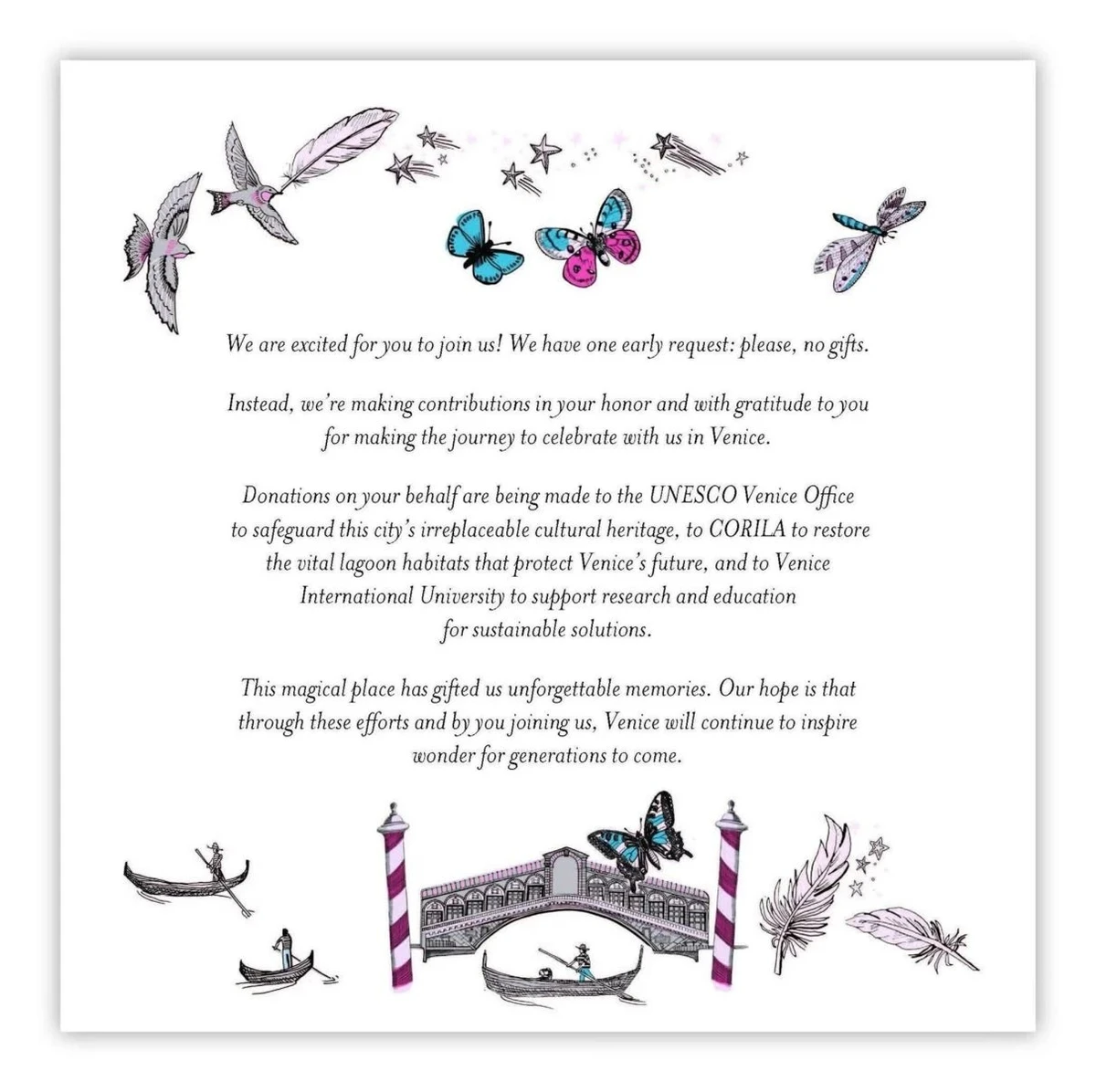 Запрошення на весілля Джеффа Безоса