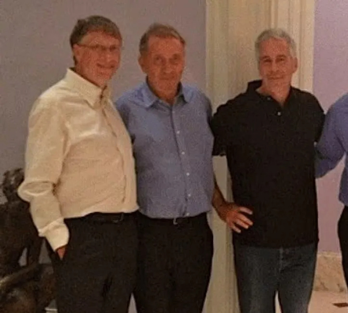 Білл Гейт та Джеффрі Епштейн на фото