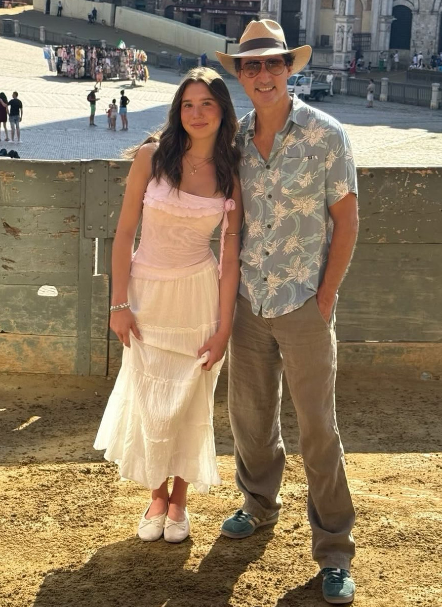 Джастін Трюдо показав фото з 17-річною дочкою у ніжному луці