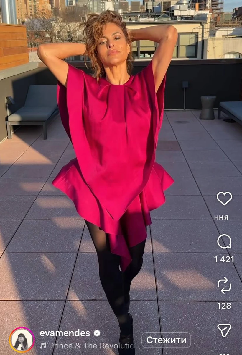 Єва Мендес попозувала для стильного відео