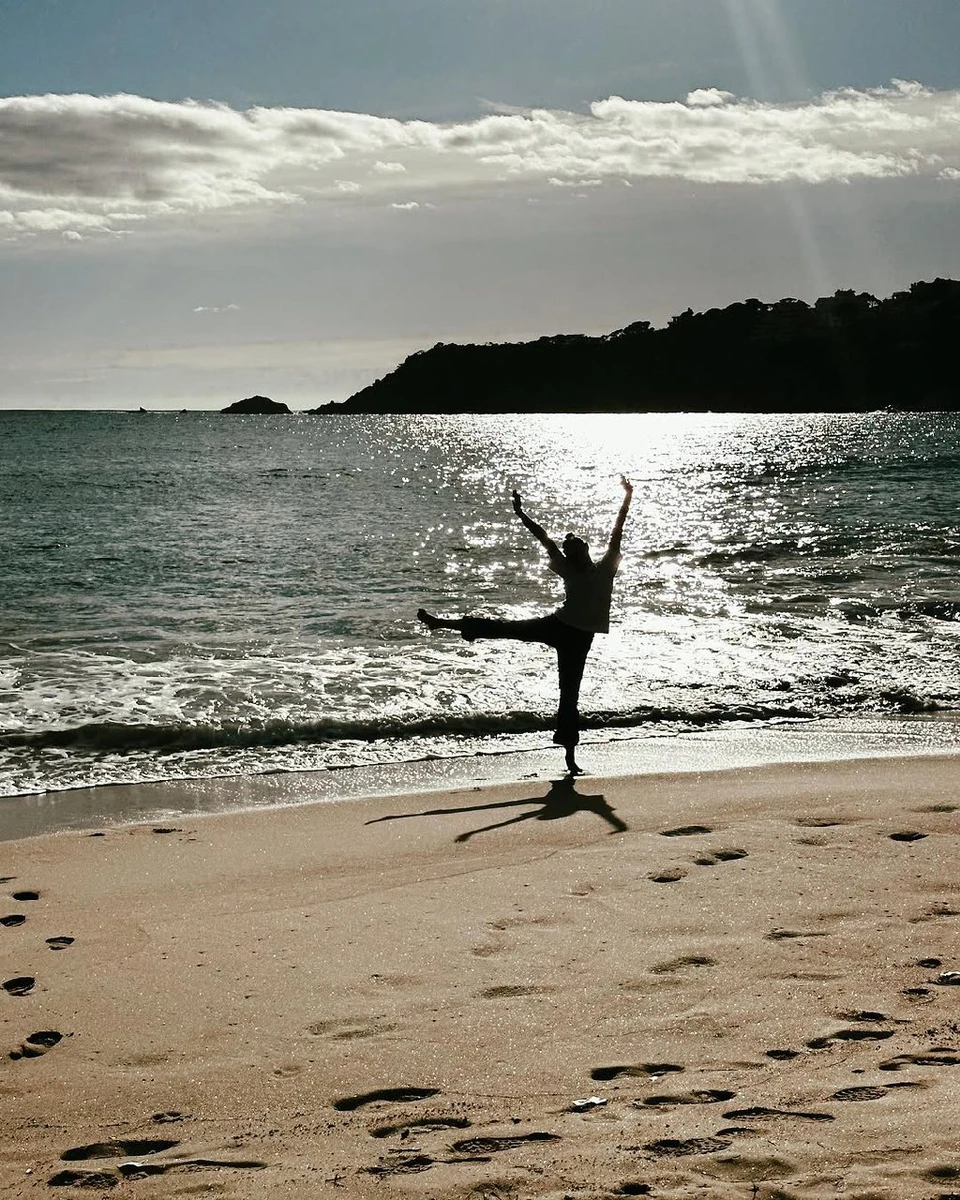 Катя Осадча на морі