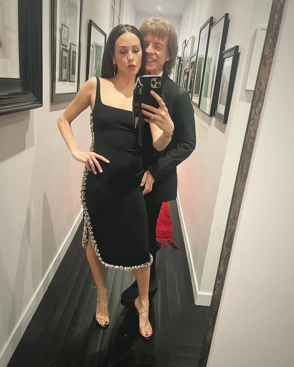 Мік Джаггер і мати його сина