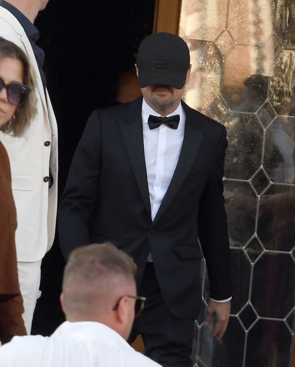 Леонардо ДіКапріо на весіллі Безоса