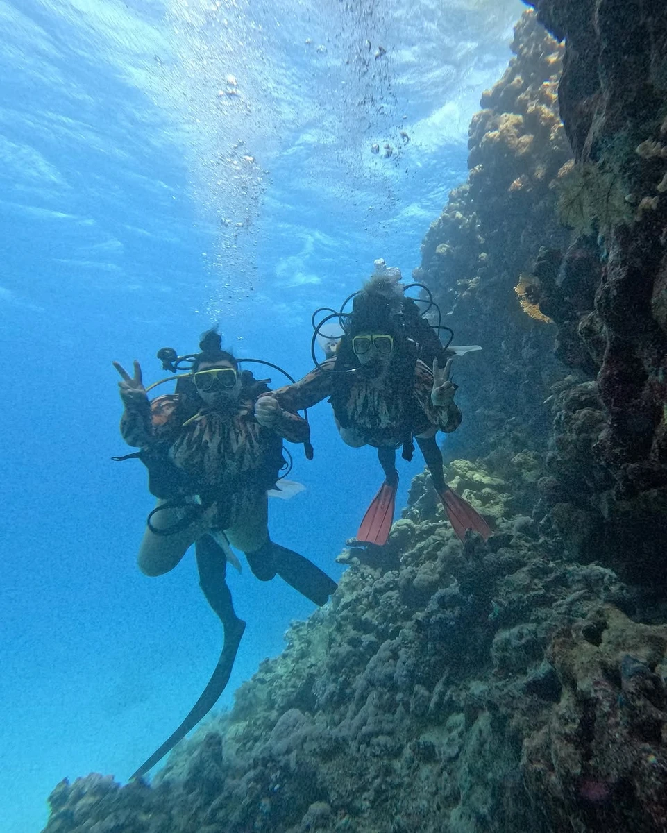 alyona alyona насолодилась дайвінгом у Червоному морі