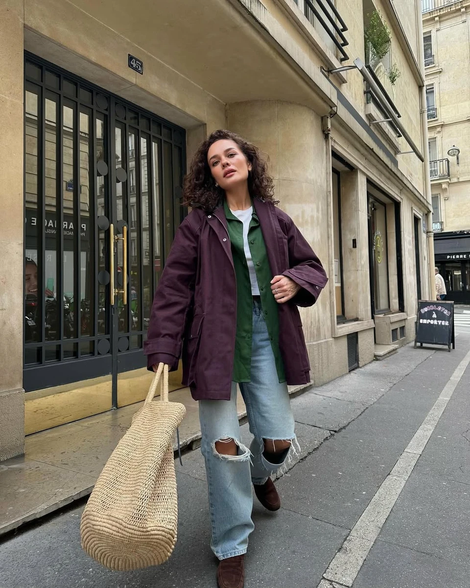 Плетена велика сумка