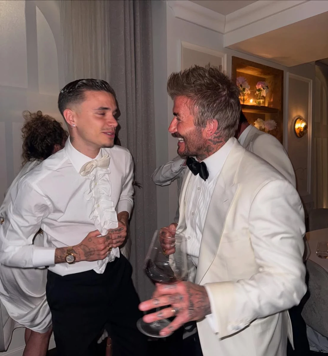 Девід Бекхем показався з середнім сином