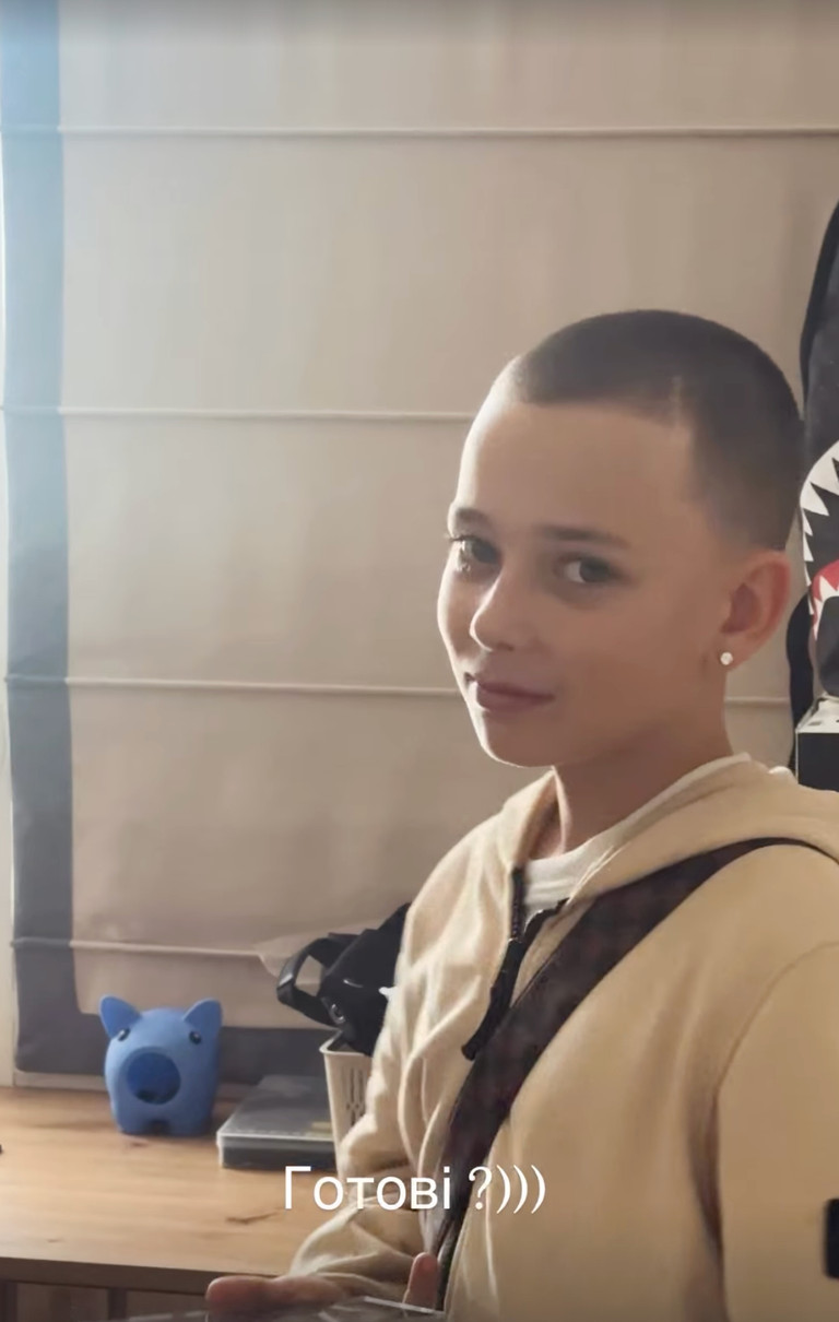 Ксенія Мішина показала стильну стрижку 13-річного сина