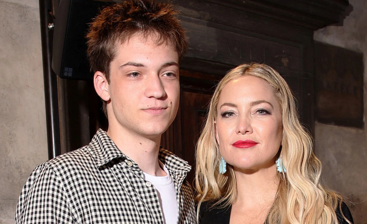 Кейт Хадсон із сином Райдером