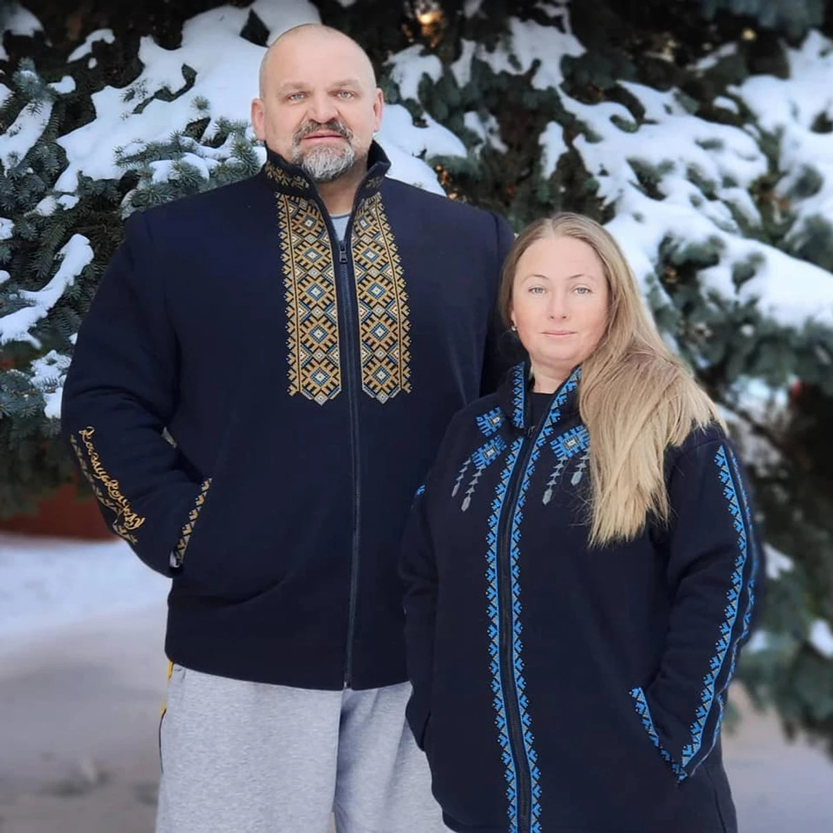 Василь Вірастюк з колишньою дружиною Інною