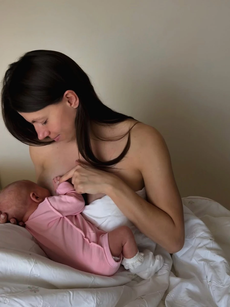 Марина Бех показалася з маленькою донечкою