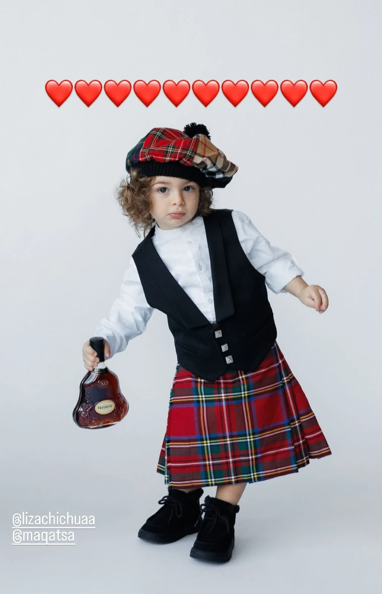 Іраклі Макацарія сфоткав сина з пляшкою алкоголю в руках