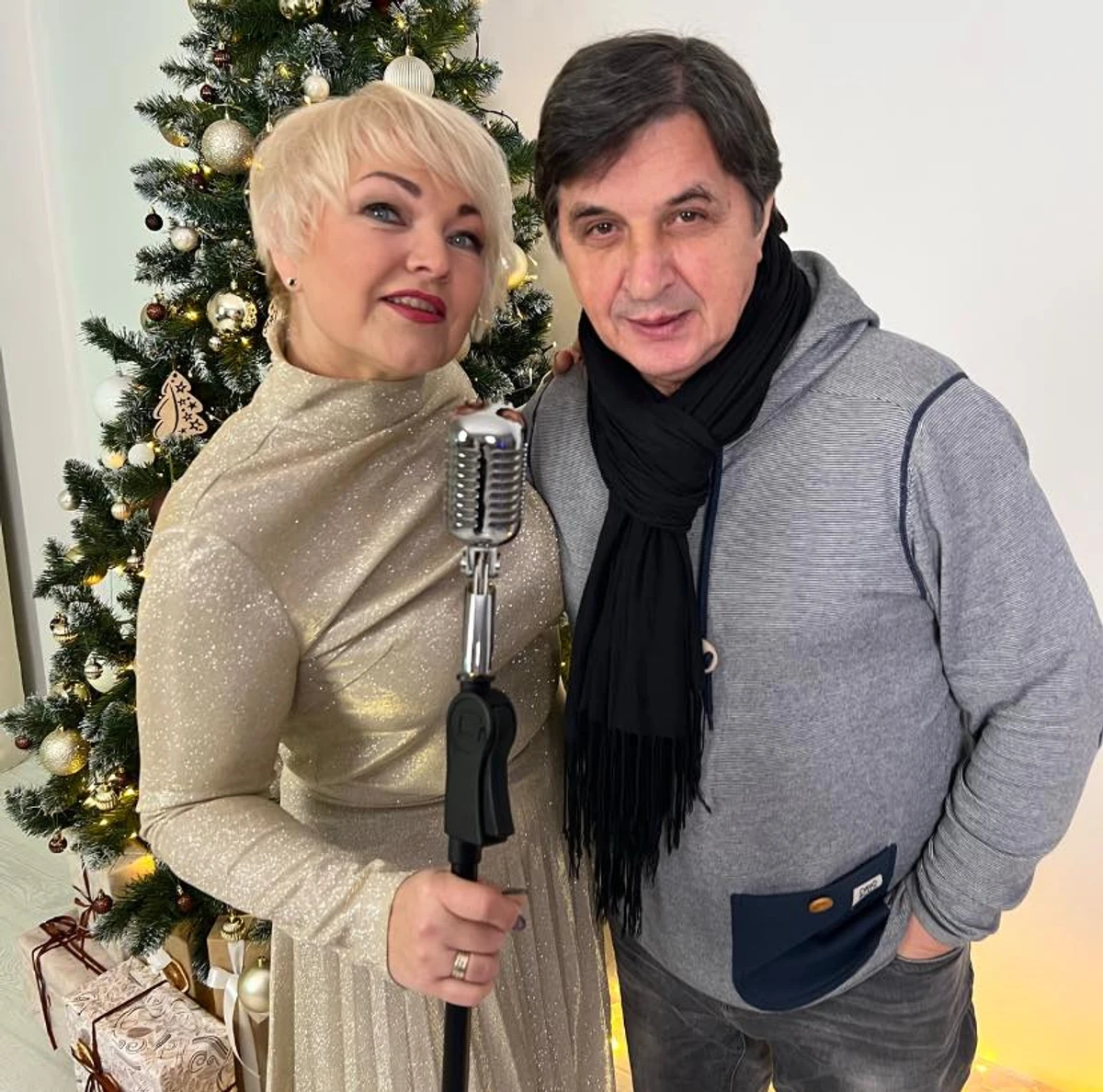 Оксана Пекун з чоловіком Володимиром Коваленком