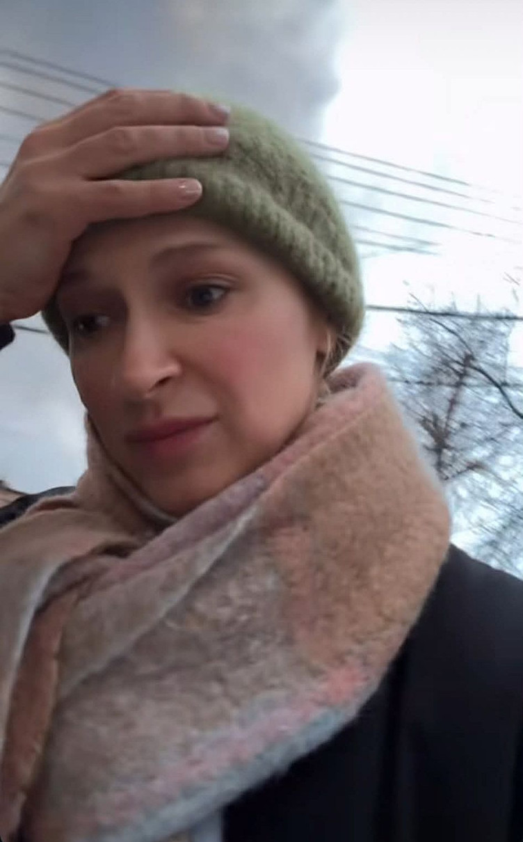 Таянна зранку допомагала евакуювати літніх людей з будинку поруч із пожежею