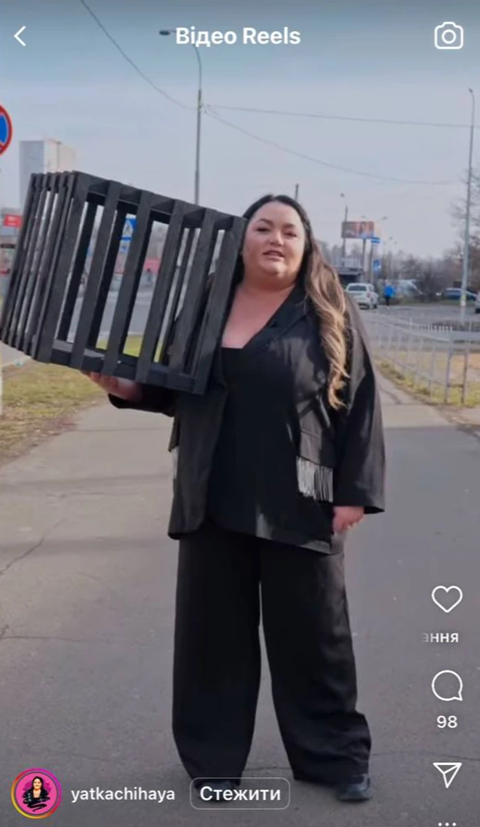 Настя Ткаченко для проєкту Маші Єфросиніної