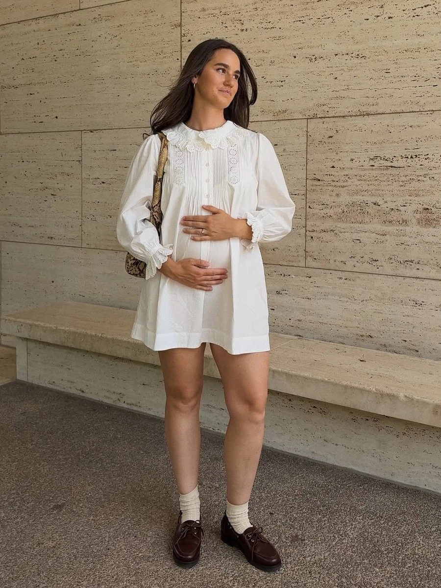 Вагітний образ з лоферами