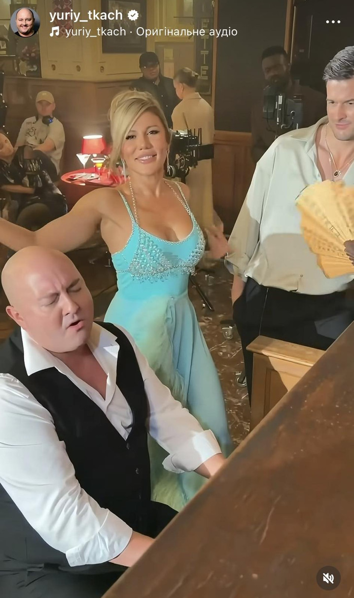 Юрій Ткач у кліпі Альони Омаргалієвої