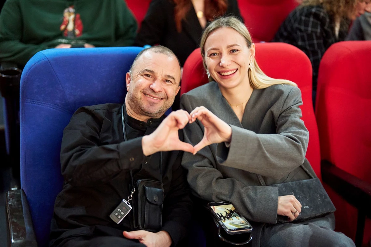 Віктор Франкович і Катерина транслювали свою любов в маси 