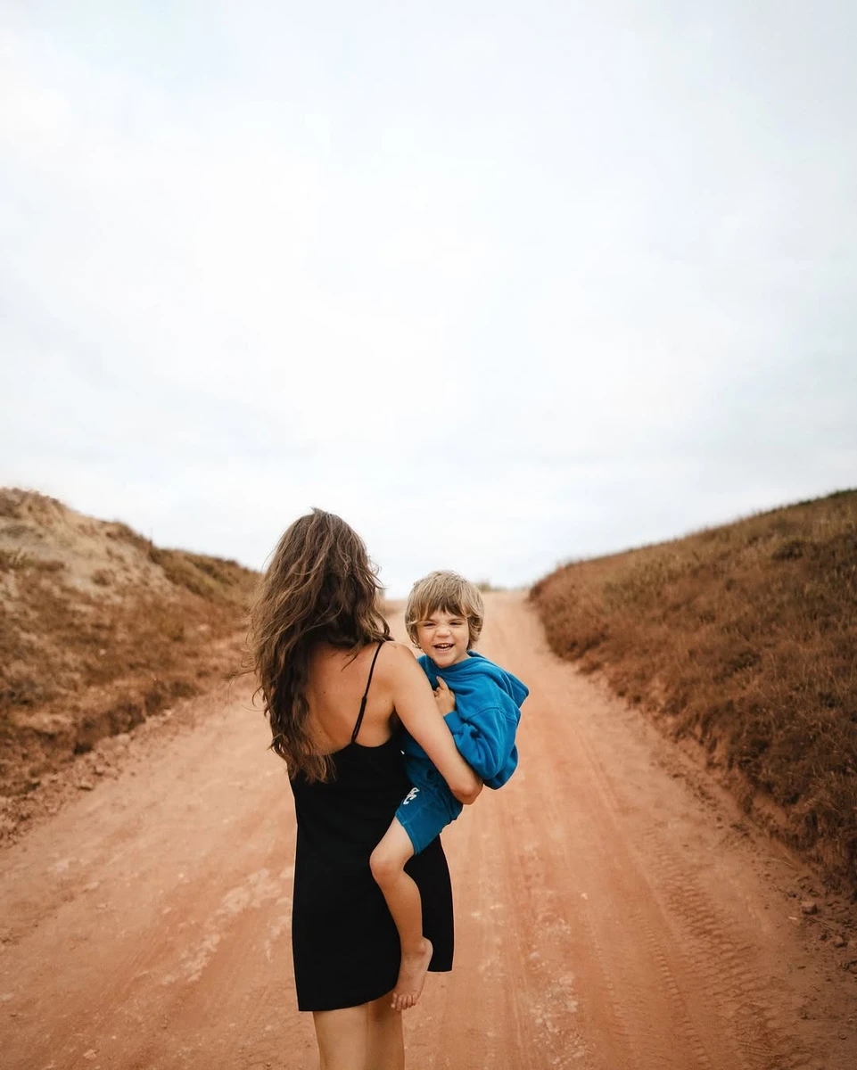 Хлопчик дуже схожий на свого тата Мішу Кацуріна 
