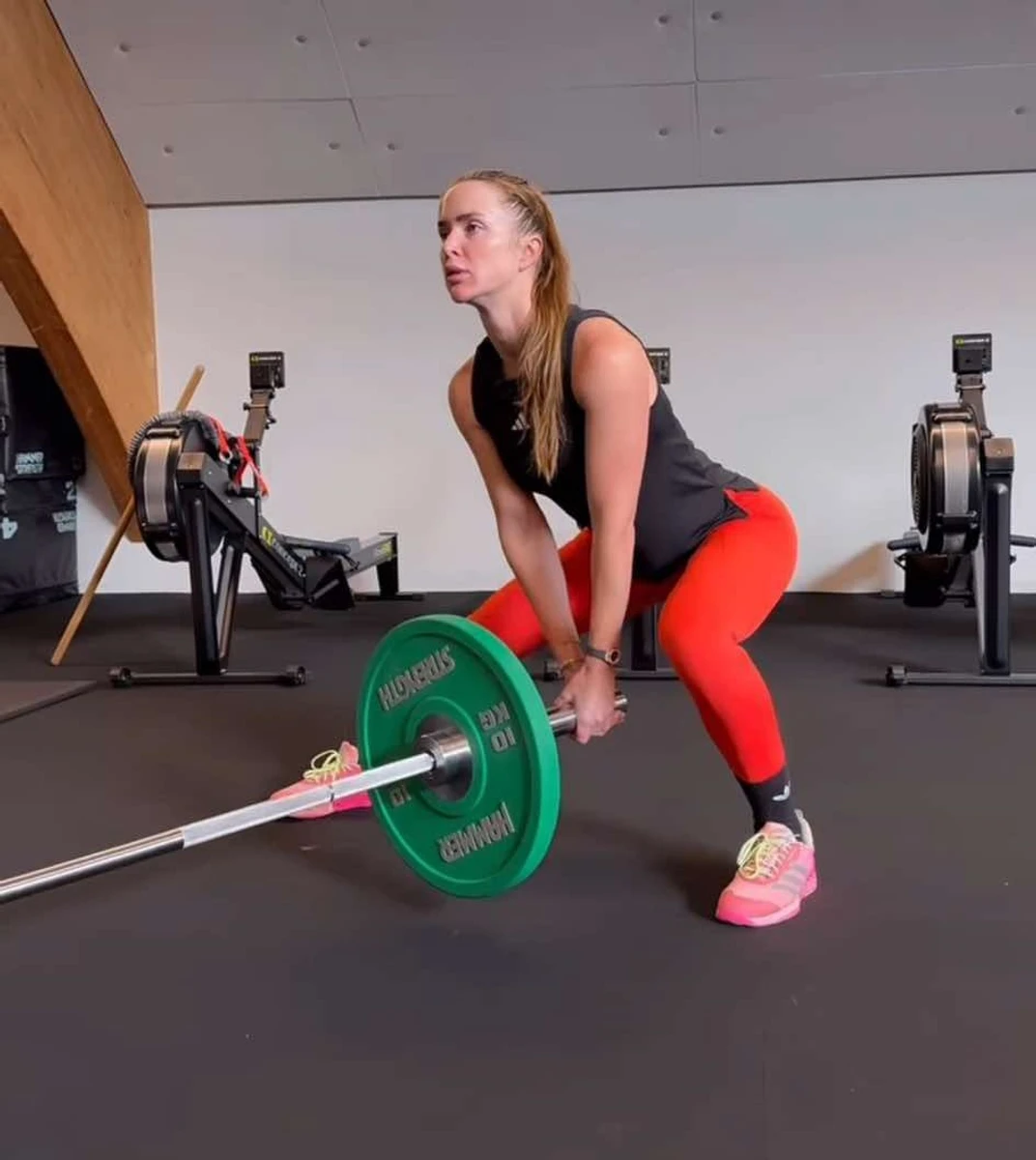 Еліна Світоліна тренування