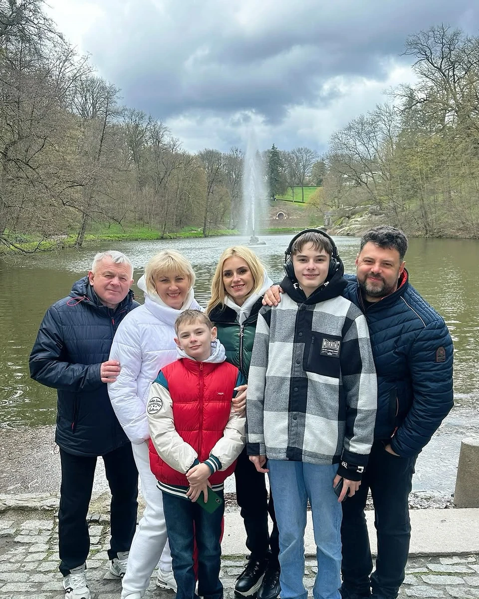 Ірина Федишин показала усю свою родину разом