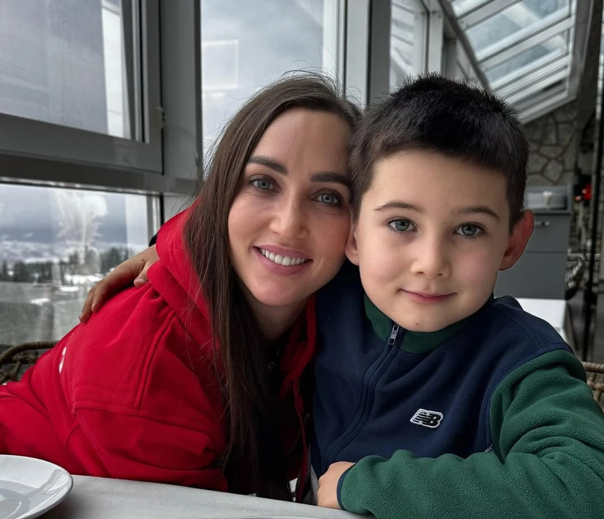 Ганна Різатдінова із сином